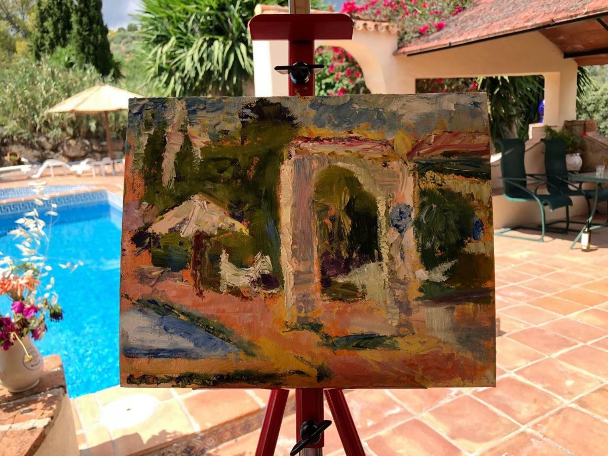 Casa Fuente De La Zorra Álora Exterior foto
